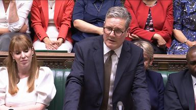 Starmer praises 'most diverse parliament' in first Commons speech as prime minister