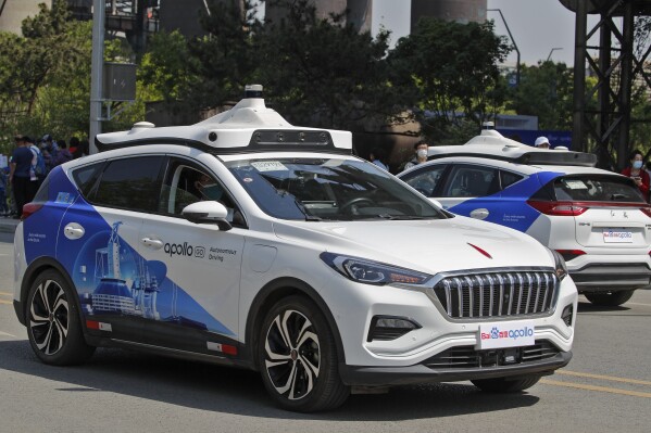 A driverless car hits a person crossing against the light in China, highlighting a challenge for AI