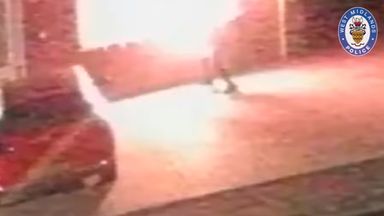 CCTV shows arson attack that left man, 26, dead in Wolverhampton