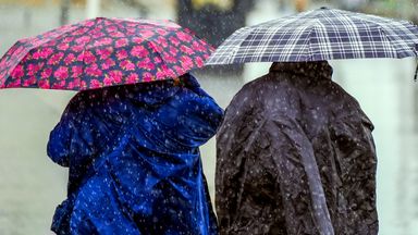 Weather: Yellow warnings for thunderstorms and rain for parts of UK - as Met Office says homes could be flooded