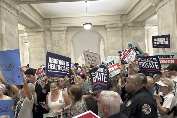 Arkansas election officials reject petitions submitted for an abortion-rights ballot measure