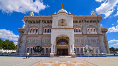 Boy arrested after Sikh worshippers attacked at gurdwara in Gravesend