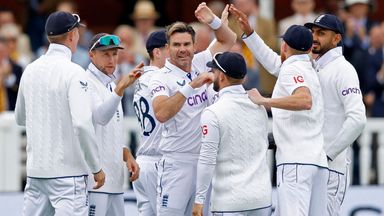 James Anderson's international career ends with England victory at Lord's against West Indies