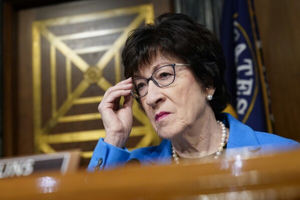 US Sen. Susan Collins says she will write in Haley, once again not vote for Donald Trump in 2024