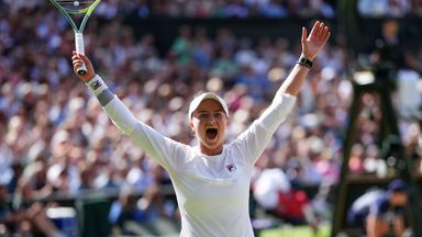 Krejcikova crowned Wimbledon women's singles champion