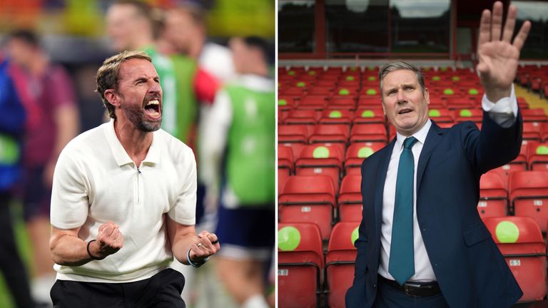 'We're all behind you': Sir Keir Starmer issues England rallying cry ahead of Euro 2024 final