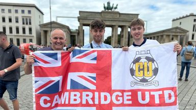 The road to Berlin: England fans take planes, boats, camper vans, and bikes to Germany ahead of Euro 2024 final