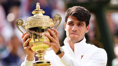 Alcaraz defeats Djokovic to become Wimbledon men's singles champion