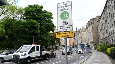 Edinburgh Council issues more than 6,000 LEZ fines in a month