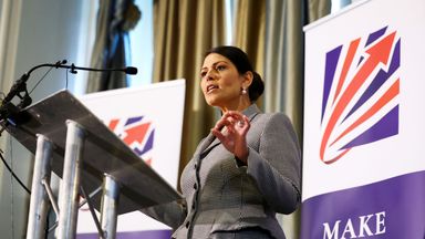 Priti Patel to run for Tory leadership, Sky News understands