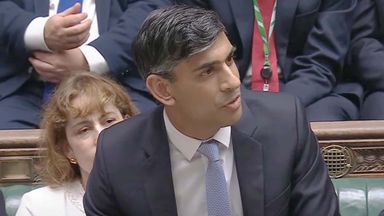 Sunak tries to defend record in King's Speech exchanges with Starmer - insisting economy 'on upward trajectory'