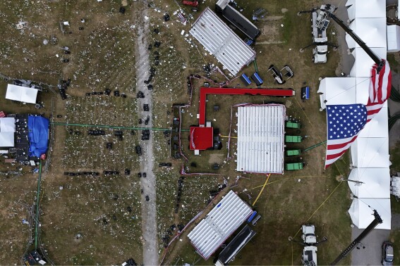 Gunman in Trump rally attack flew drone over rally site in advance of event, official says