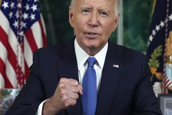 Biden’s speech: Warnings about Trump without naming him, a hefty to-do list, and a power handoff