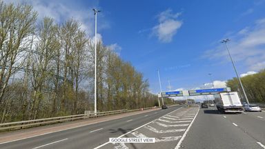 M8 crash: Three in critical condition after seven injured in motorway collision involving unmarked police car