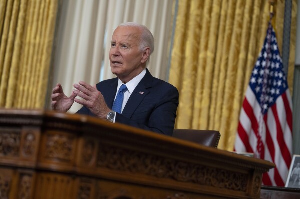 Transcript: Biden’s speech explaining why he withdrew from the 2024 presidential race