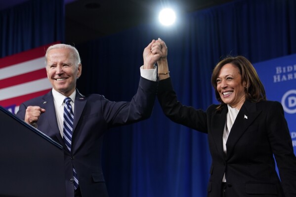 Harris will carry Biden’s economic record into the election. She hopes to turn it into an asset