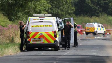 Two killed after light aircraft crashes into field in North Yorkshire