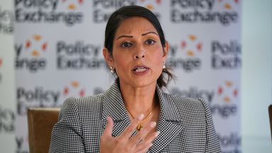 Priti Patel enters Tory leadership race saying 'time to put unity before personal vendetta'