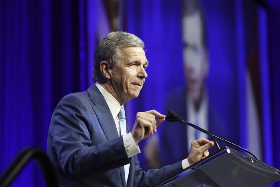 NC Gov. Cooper opted out of Harris VP vetting, in part over worry about GOP lieutenant: AP sources