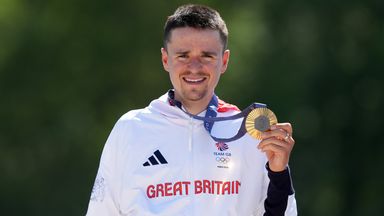 Paris 2024 Olympics: Team GB win first two gold medals of games in team eventing and cross-country cycling