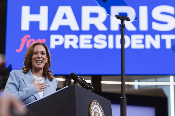 Don’t expect a balloon drop quite yet. How the virtual roll call to nominate Kamala Harris will work