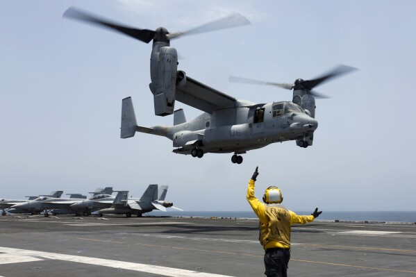 Japan Osprey crash caused by cracks in a gear and pilot’s decision to keep flying, Air Force says