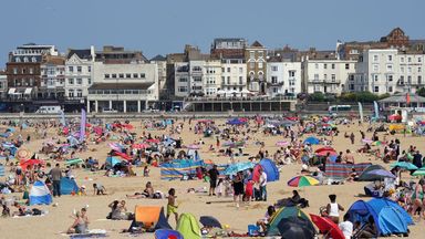 UK weather: Heatwave set to end as rain showers hit this weekend