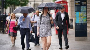 UK weather: Warning issued with wet and windy conditions on the way for parts of country in August