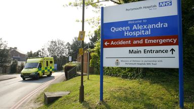 Portsmouth hospital declares major incident and closes A&amp;E after 'serious loss of power'