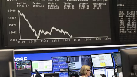 European markets open sharply lower as global turmoil deepens