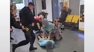 Manchester Airport: Lawyer requests all footage be retained after man was kicked and stamped on by police officer