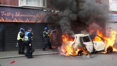 Shops urged to close early over riot fears