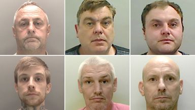 The men who have been jailed for rioting so far