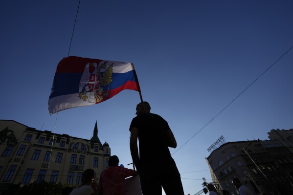 Thousands protest lithium mining in Serbia. Officials say it’s a plot against populist president