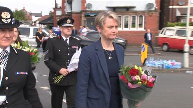 UK riots: Respect for police needs to be restored after 'brazen abuse and contempt' by rioters, Home Secretary Yvette Cooper says