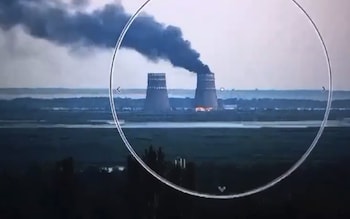 Russia sets fire to Ukrainian nuclear plant to ‘blackmail’ Kyiv