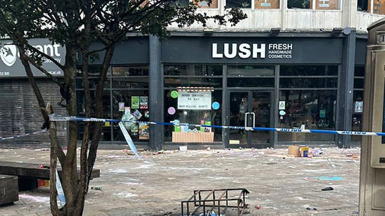 Girl, 13, and Lush looter who vandalised 10 cars in court over riots