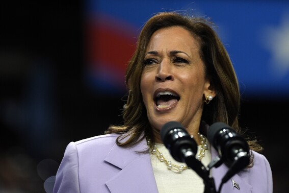 Democrats trust Harris slightly more than Biden on climate change, AP-NORC poll finds