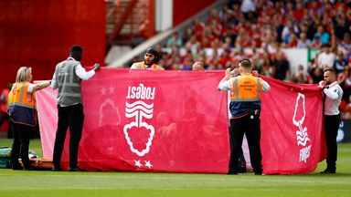 Nottingham Forest v Bournemouth match delayed after Danilo suffers horror injury - as screens placed around player