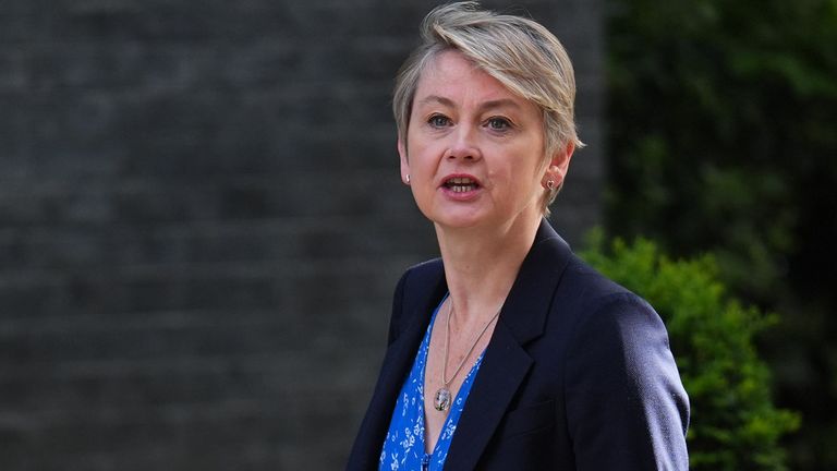 Home secretary Yvette Cooper to crack down on people 'pushing hateful beliefs'