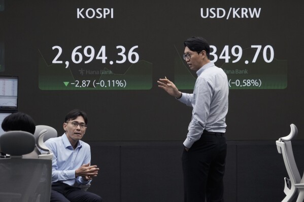 Asian stocks are mixed after Wall Street’s best week of the year