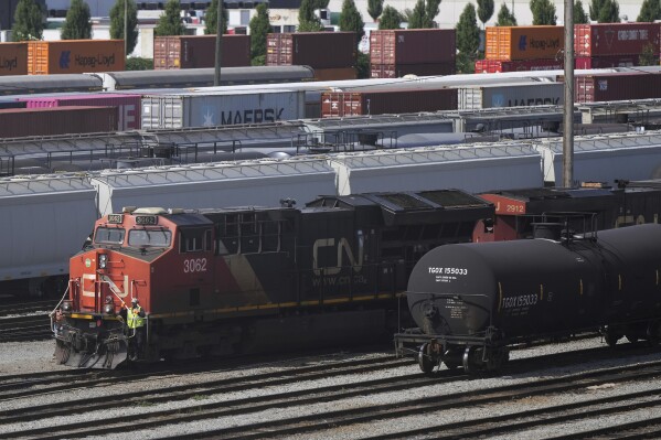 Canadian freight trains could stop moving Thursday. If they do, many businesses will be hurt