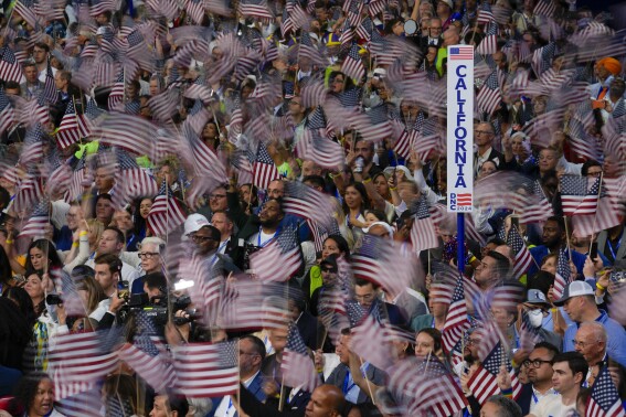 Harris’ big moment, Dems’ rising stars, Gaza protesters shut out. Takeaways from DNC’s last night