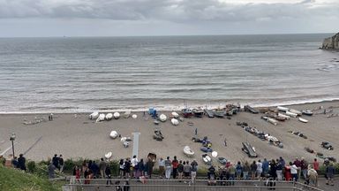 Devon's Beer Beach evacuated after suspected unexploded bomb washed ashore