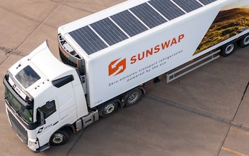 Surrey start-up raises £17m to install solar panels on diesel lorries