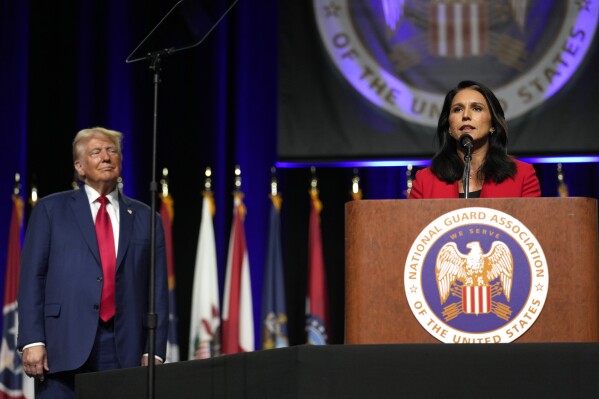 Tulsi Gabbard, who ran for 2020 Democratic nomination, endorses Trump against former foe Harris