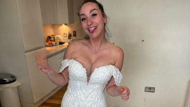 'It fills your heart': Bride-to-be whose wedding dress was destroyed in Dagenham tower block fire given free replacement