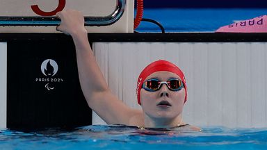 Great Britain claim first gold of Paralympics as swimmer Poppy Maskill breaks world record