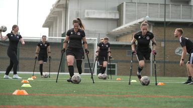 England's women's amputee footballers hoping to make history in Colombia