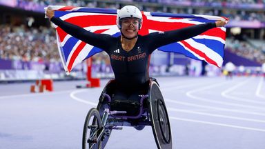 Paris 2024: Record-breaking gold medal haul for ParalympicsGB